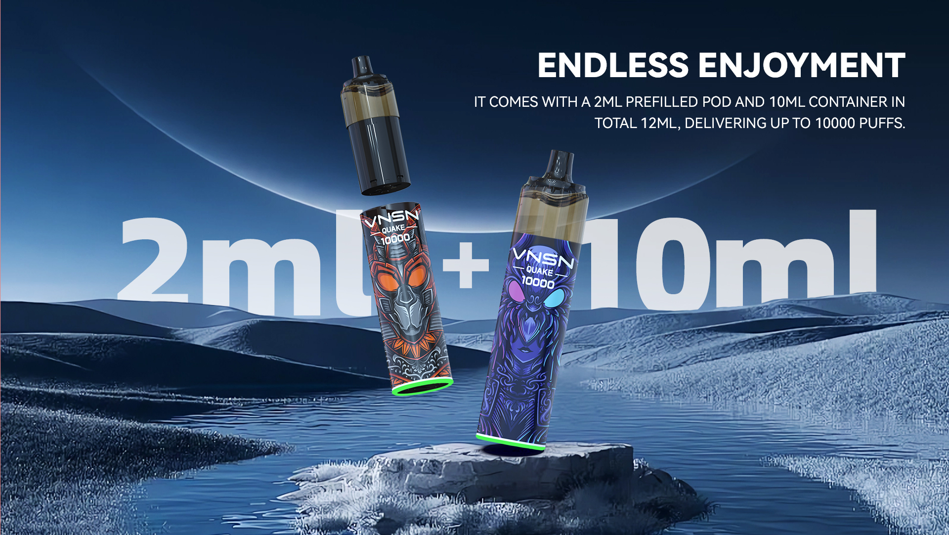 VNSN QUAKE 10000 2+10ML POD - POD SYSTEM - 3