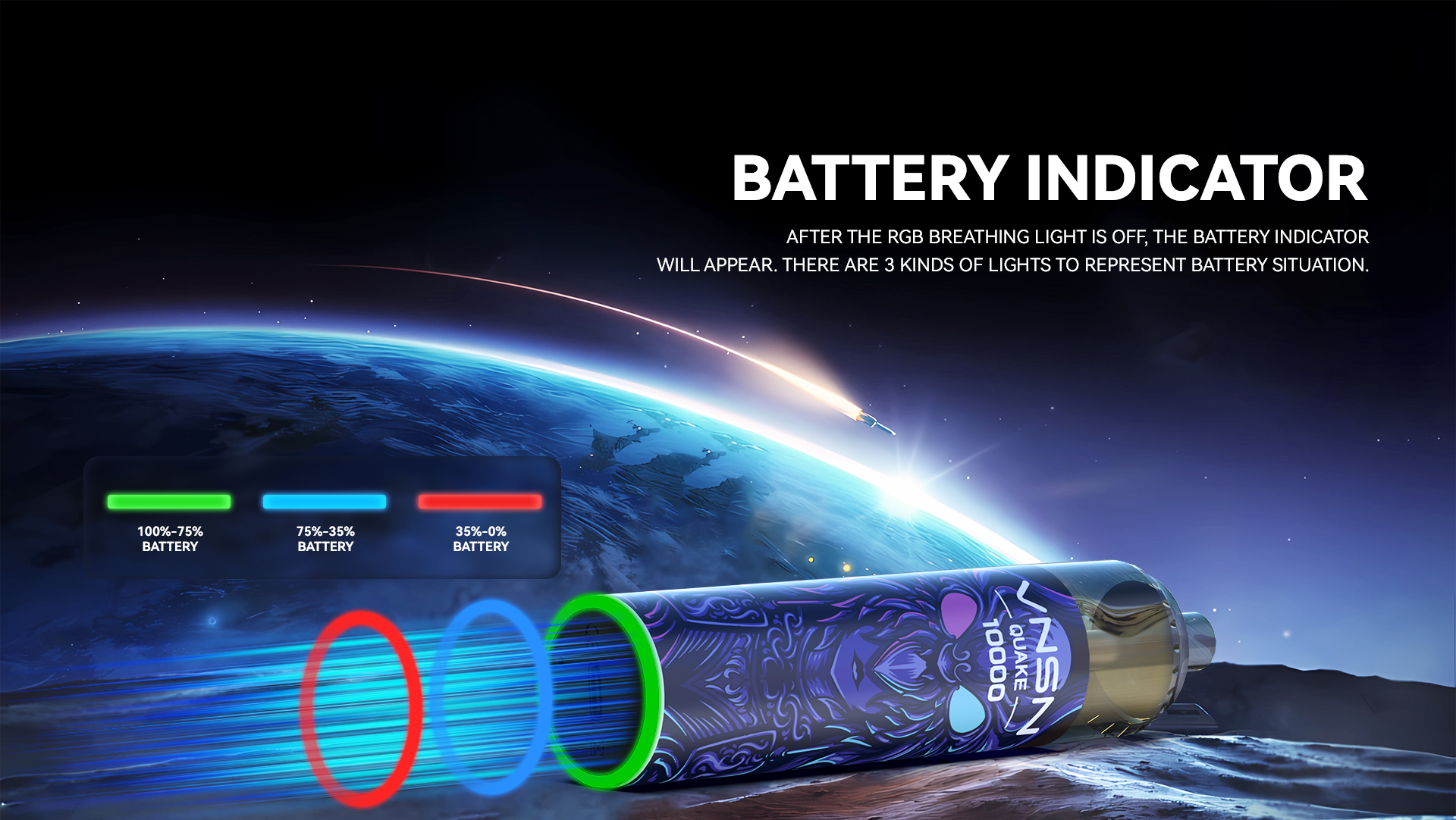 VNSN QUAKE 10000 2+10ML POD - POD SYSTEM - 9
