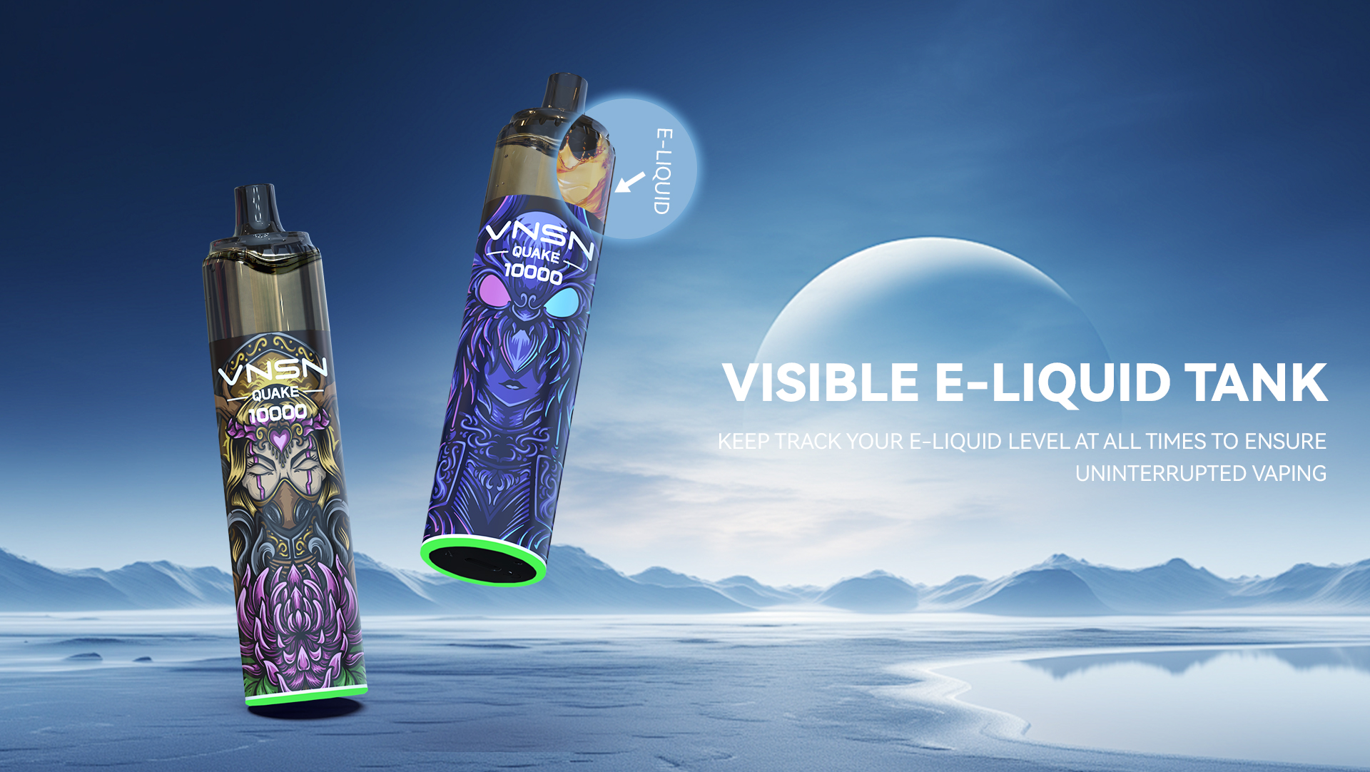 VNSN QUAKE 10000 2+10ML POD - POD SYSTEM - 5